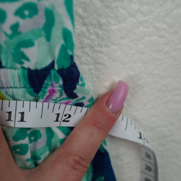 Lilly Pulitzer Girls Romper 8-10 Large Tidal Wave In The Details Lemurs - Picture 7 of 7